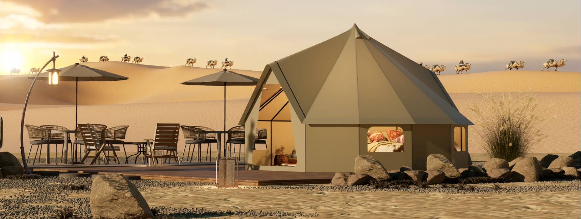 新荣区露营酒店帐篷产品